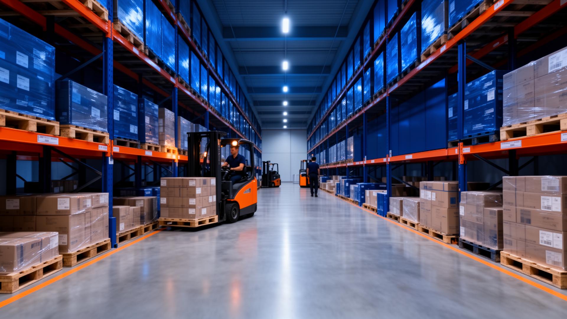 Logistics network visual